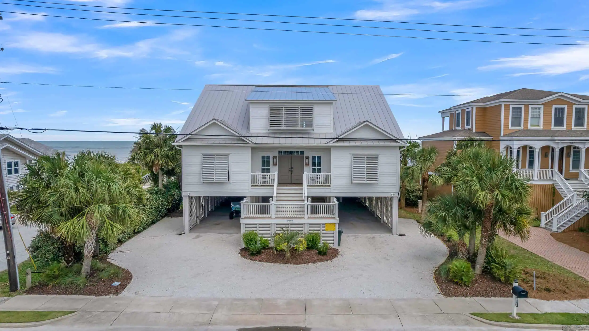Professionally edited residential property exterior
